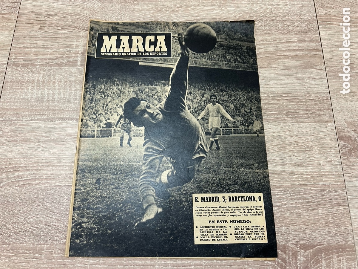 Coleccionismo deportivo: MARCA 625 (23/11/1954)