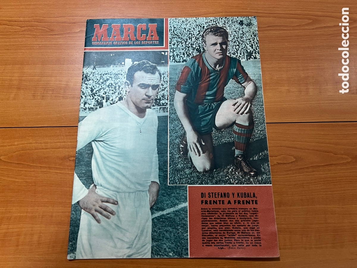Coleccionismo deportivo: MARCA 569 (27/10/1953)