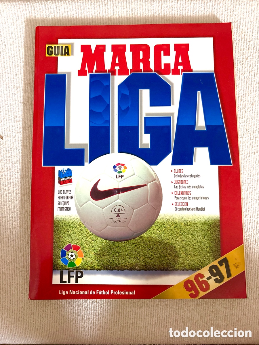 Collectionnisme sportif: Gu&iacute;a MARCA de la Liga 96/97 - Anuario Oficial (La Liga de las Estrellas)
