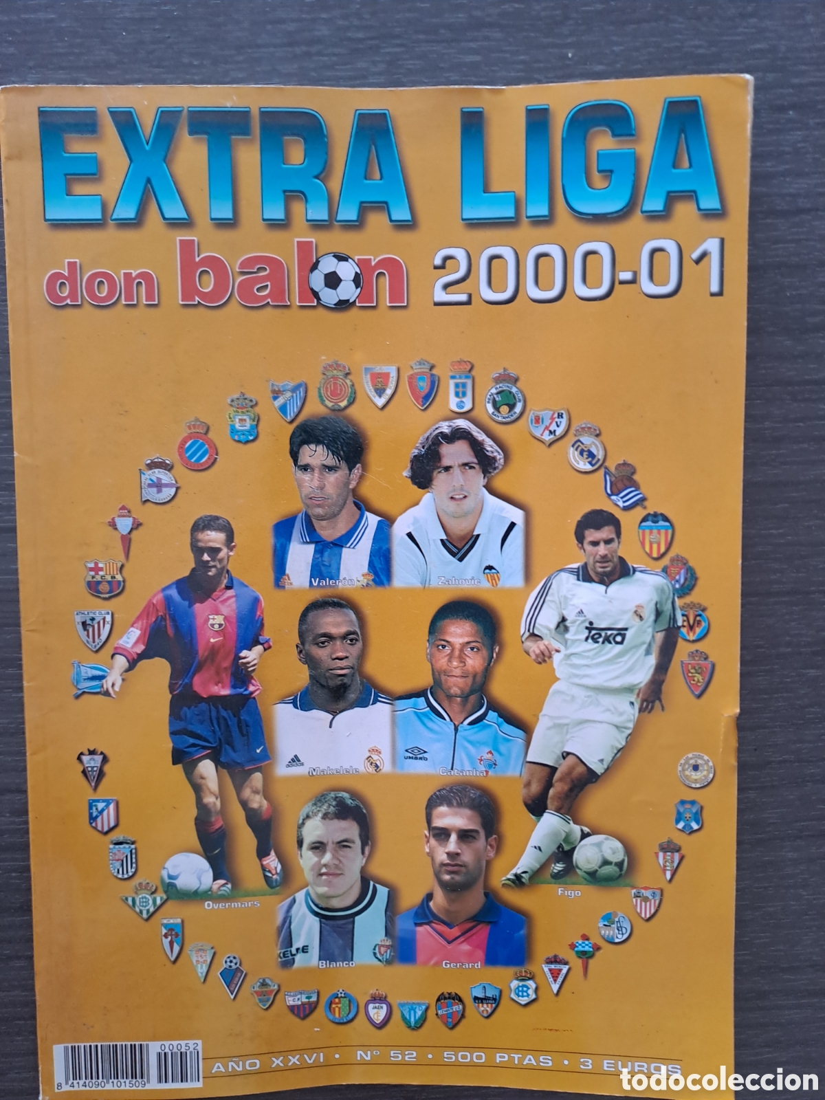 Coleccionismo deportivo: Extra Liga Don Bal&oacute;n 2000-2001 Extra Liga Don Bal&oacute;n correspondiente a la temporada 2000-2001.