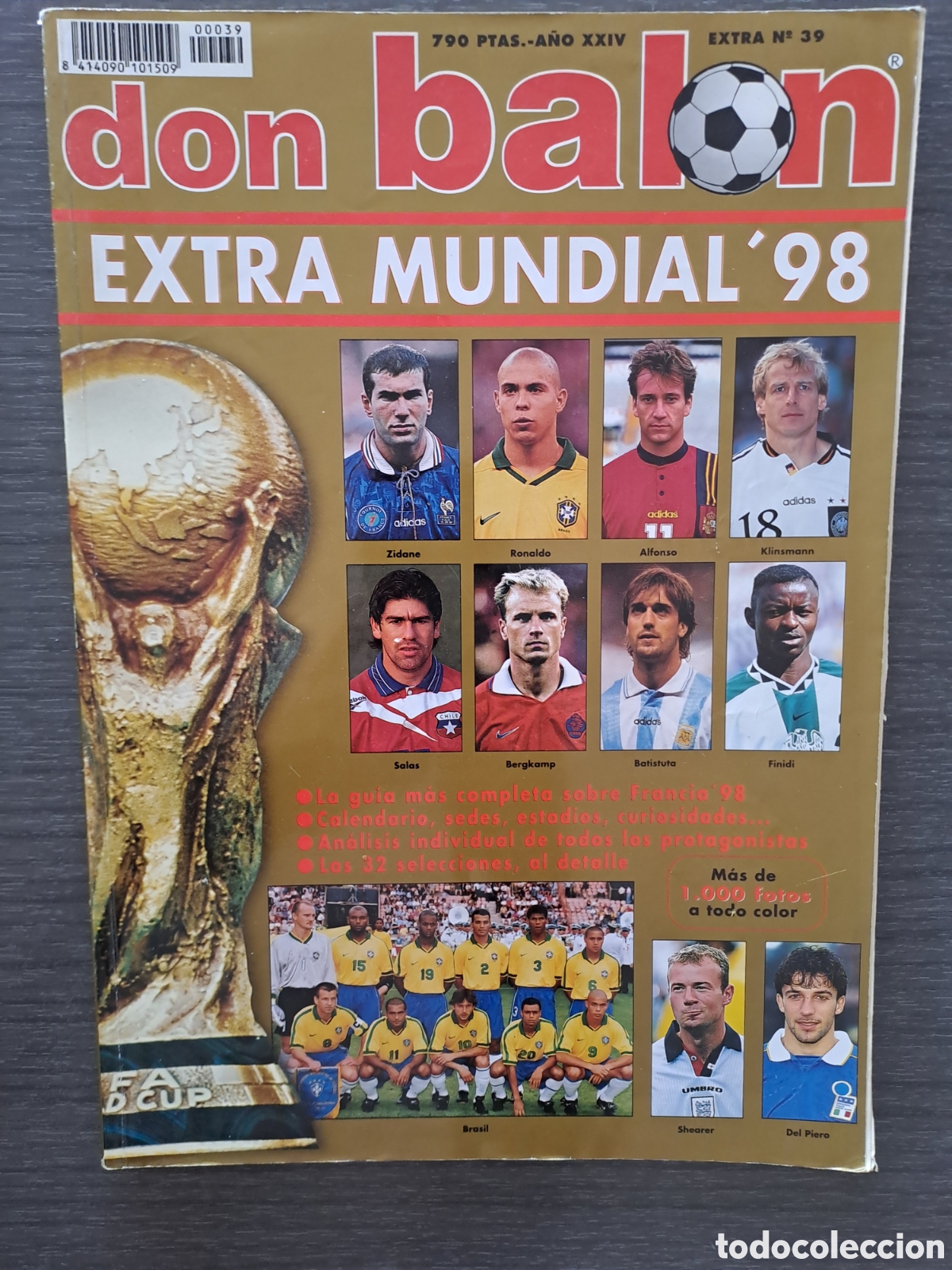 Coleccionismo deportivo: Don Bal&oacute;n Extra n&ordm; 32 Euro 96 Don Bal&oacute;n Extra n&ordm; 32, dedicado a la Eurocopa de Inglaterra 1996.