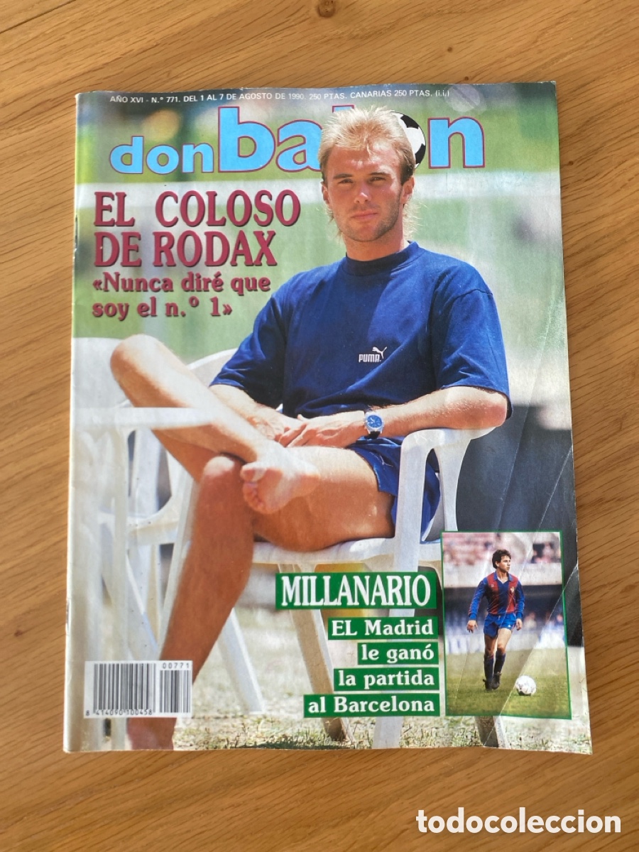 Coleccionismo deportivo: don bal&oacute;n 771 - Barcelona - Athletic - Atl&eacute;tico - Real Sociedad - Sporting Oviedo Castell&oacute;n