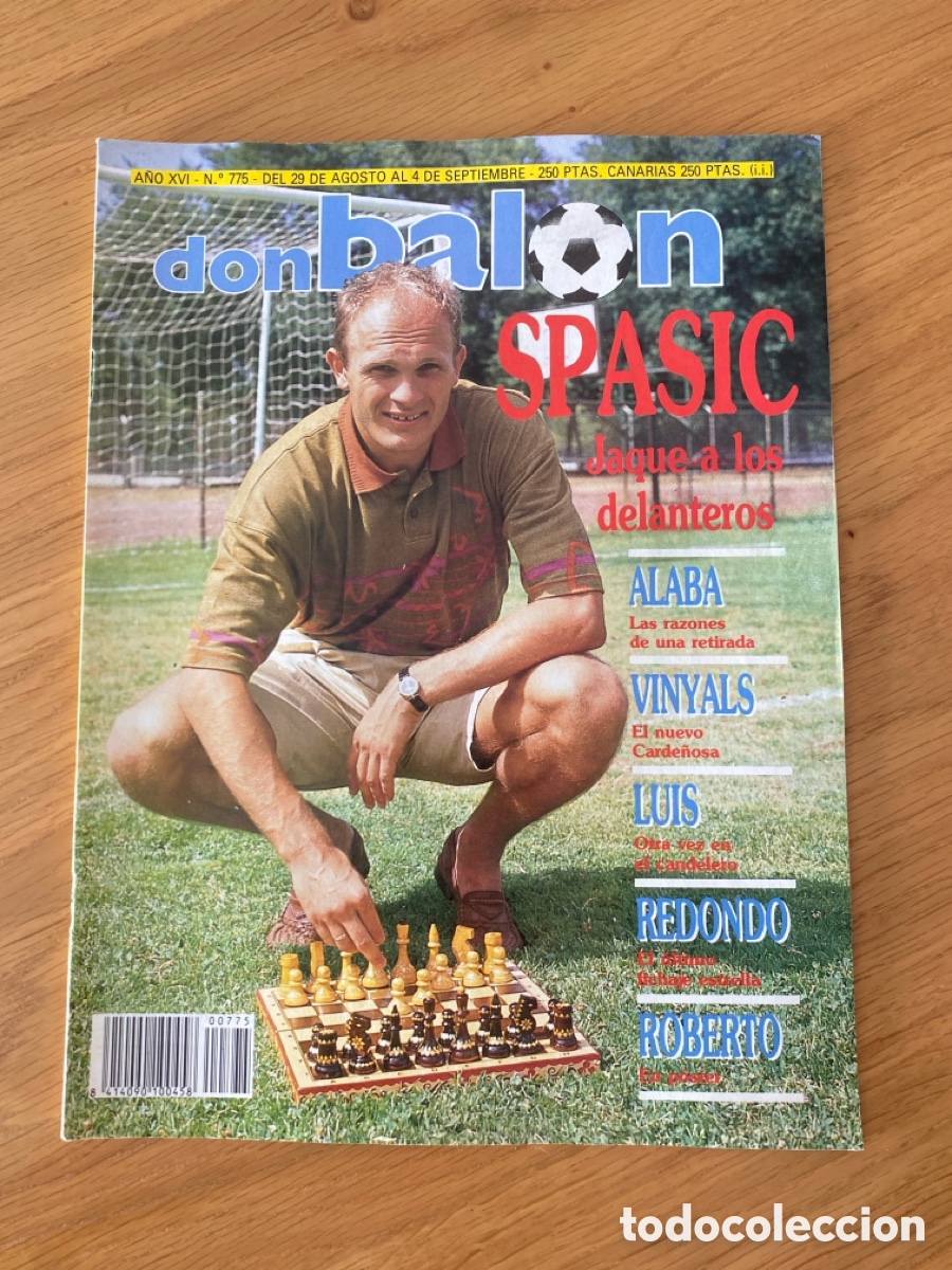 Coleccionismo deportivo: don bal&oacute;n 775 - Poster Valencia - R. Sociedad - Luis Aragon&eacute;s - Osasuna - Redondo Tenerife