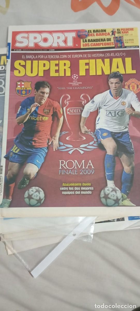 Coleccionismo deportivo: Final Champions League previa