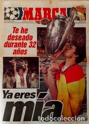 Coleccionismo deportivo: DIARIO MARCA 21/5/1998 COPA DE EUROPA: R. MADRID 1 - JUVENTUS 0. REAL MADRID CAMPEON COPA DE EUROPA