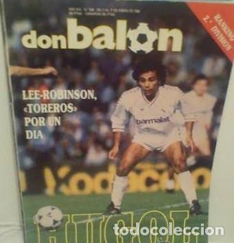 Coleccionismo deportivo: REVISTA DON BALON N&ordm; 638 ENERO 1988. HUGO SANCHEZ. LEE ROBINSON. REAL MADRID