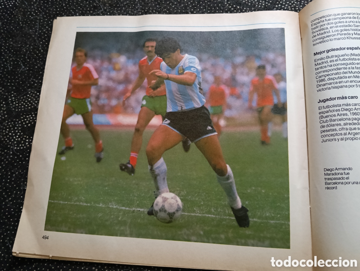 Coleccionismo deportivo: Maradona, La Vida en Records 24 El Peri&oacute;dico a&ntilde;os 80
