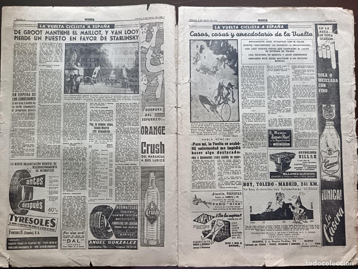 Coleccionismo deportivo: MARCA- N&Uacute;MERO-5083 - 1958 - Foto 3
