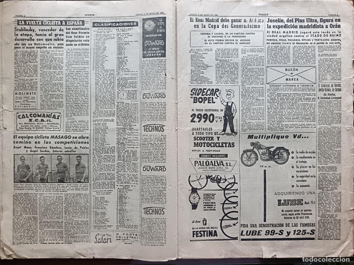 Coleccionismo deportivo: MARCA- N&Uacute;MERO-5083 - 1958 - Foto 4