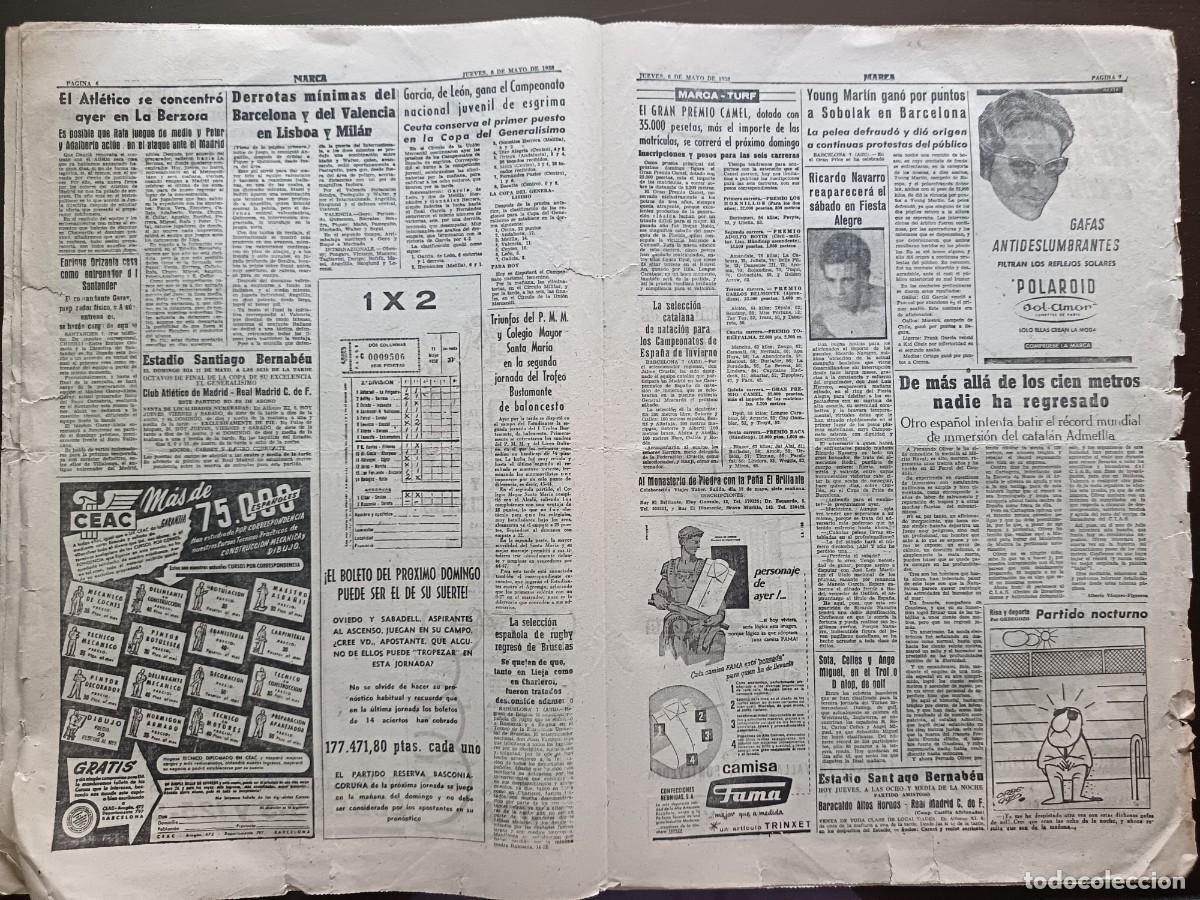 Coleccionismo deportivo: MARCA- N&Uacute;MERO-5083 - 1958 - Foto 5
