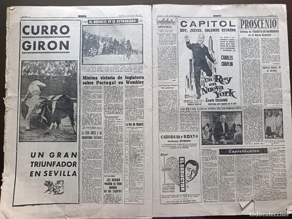 Coleccionismo deportivo: MARCA- N&Uacute;MERO-5083 - 1958 - Foto 7