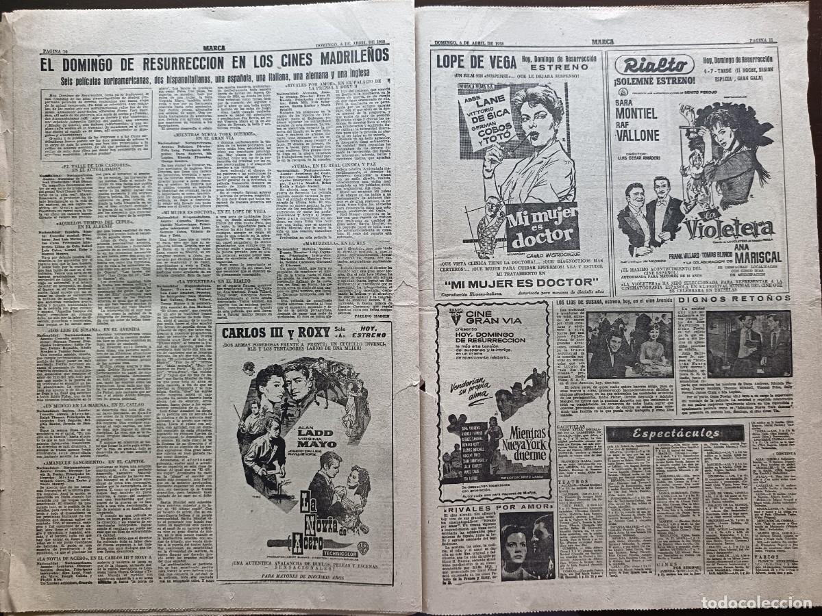 Coleccionismo deportivo: MARCA- N&Uacute;MERO-5056 - 1958 - Foto 6