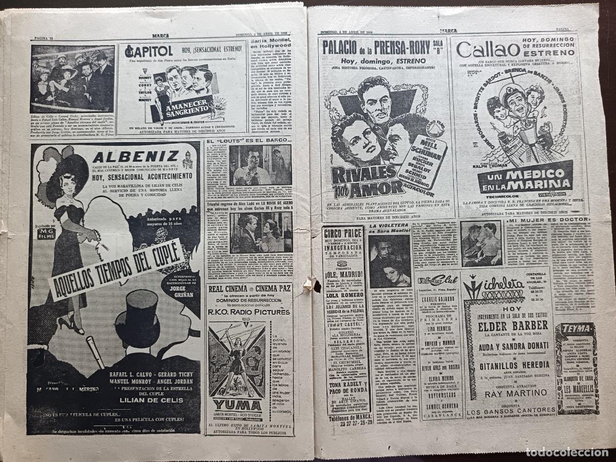 Coleccionismo deportivo: MARCA- N&Uacute;MERO-5056 - 1958 - Foto 7