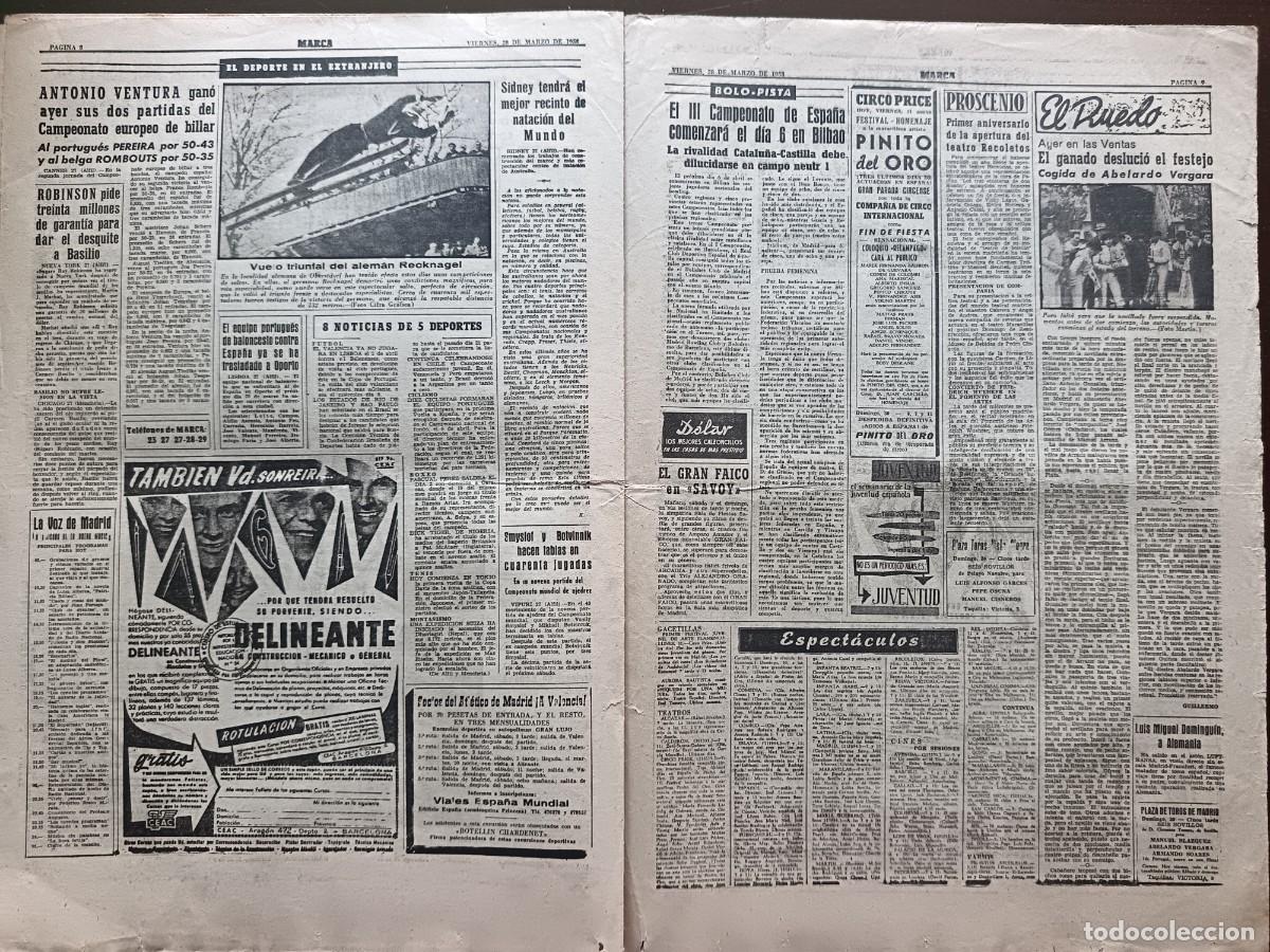 Coleccionismo deportivo: MARCA- N&Uacute;MERO-5049 - 1958 - Foto 6
