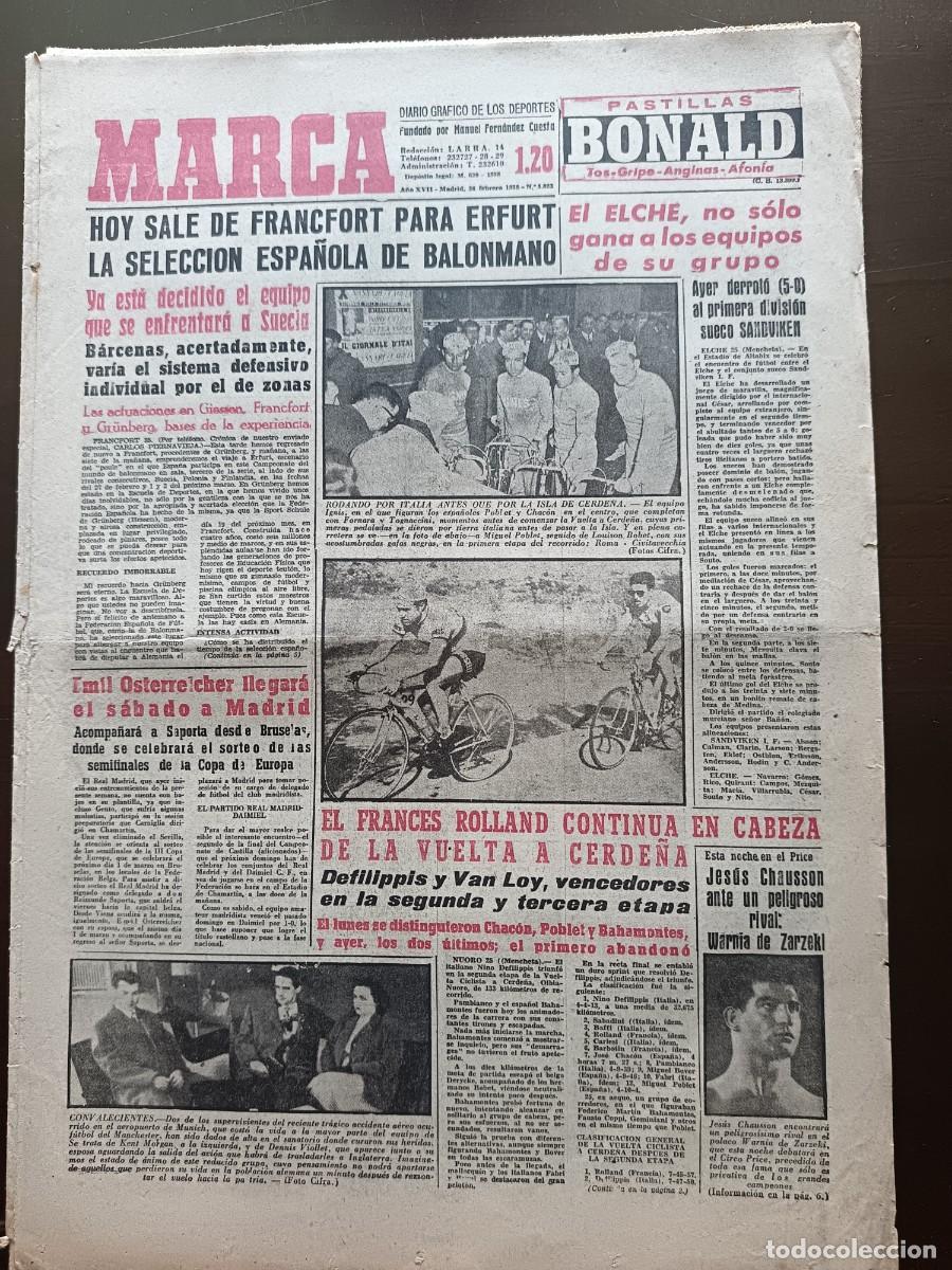 Coleccionismo deportivo: MARCA- N&Uacute;MERO-5023 - 1958 - Foto 1