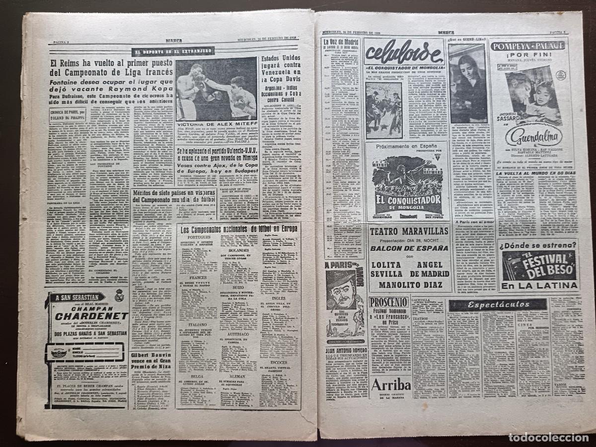 Coleccionismo deportivo: MARCA- N&Uacute;MERO-5023 - 1958 - Foto 5