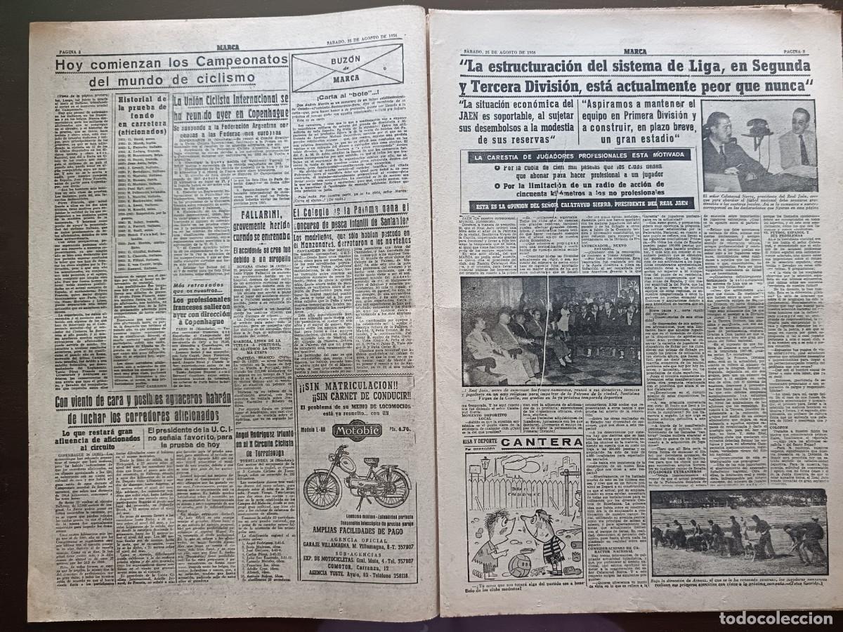 Coleccionismo deportivo: MARCA- N&Uacute;MERO-4554 - 1956 - Foto 2