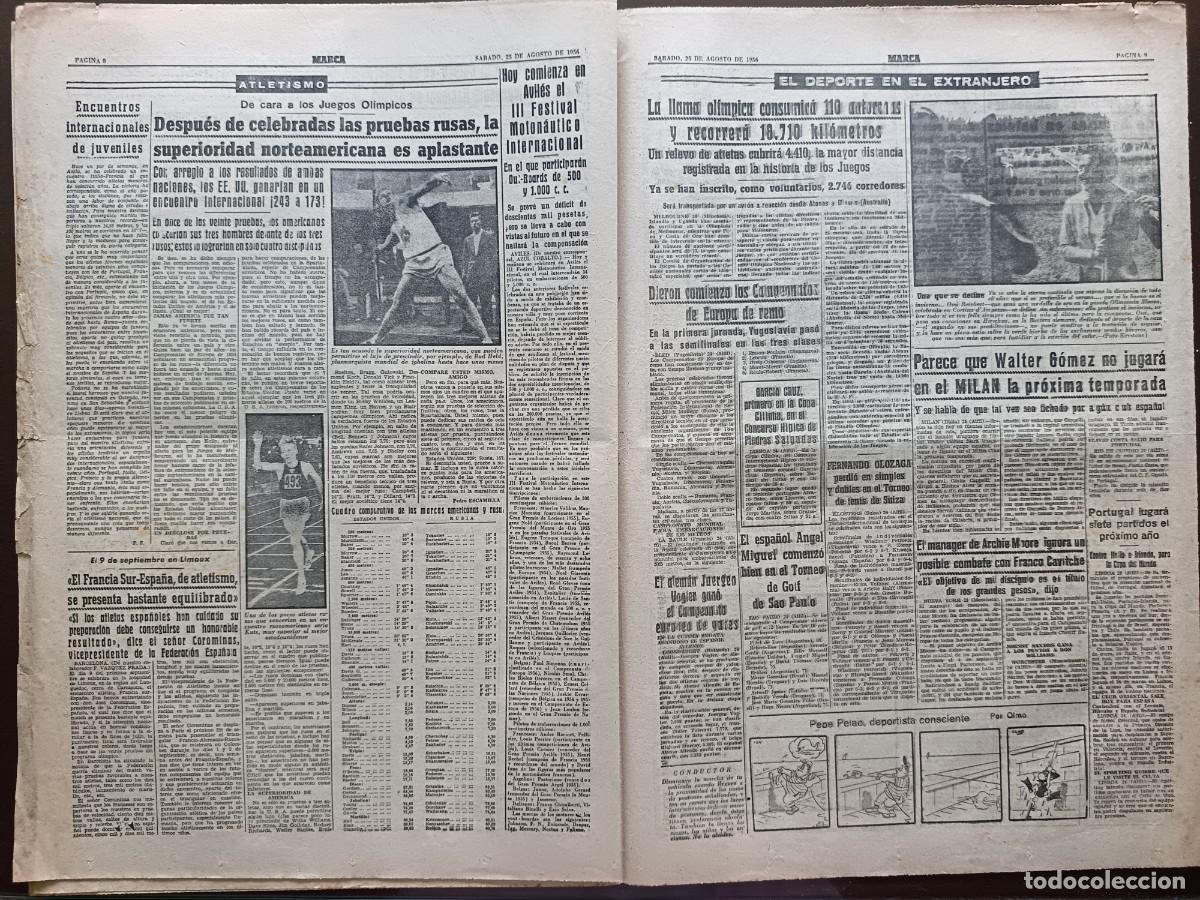 Coleccionismo deportivo: MARCA- N&Uacute;MERO-4554 - 1956 - Foto 5