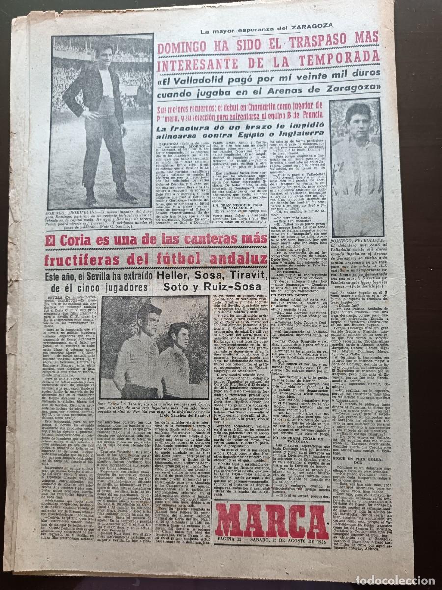 Coleccionismo deportivo: MARCA- N&Uacute;MERO-4554 - 1956 - Foto 7