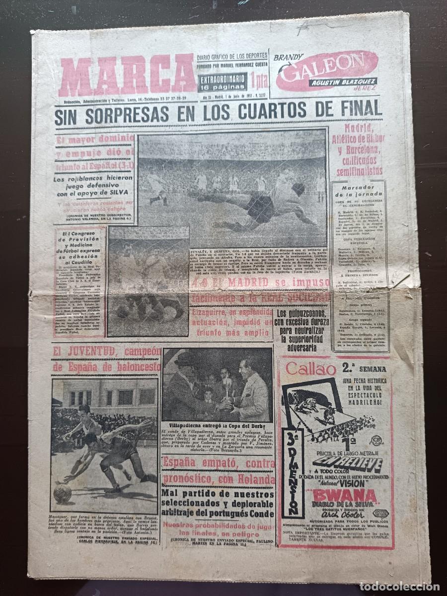 Sports collectibles: MARCA- N&Uacute;MERO-3277 - 1953