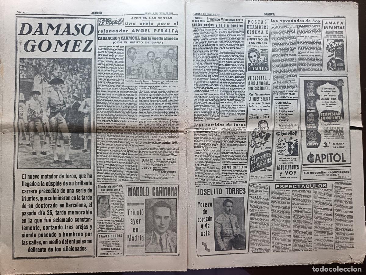 Coleccionismo deportivo: MARCA- N&Uacute;MERO-3277 - 1953 - Foto 8