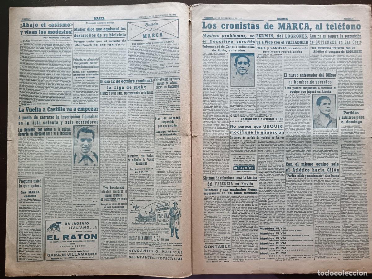 Coleccionismo deportivo: MARCA- N&Uacute;MERO-3066 - 1952 - Foto 3