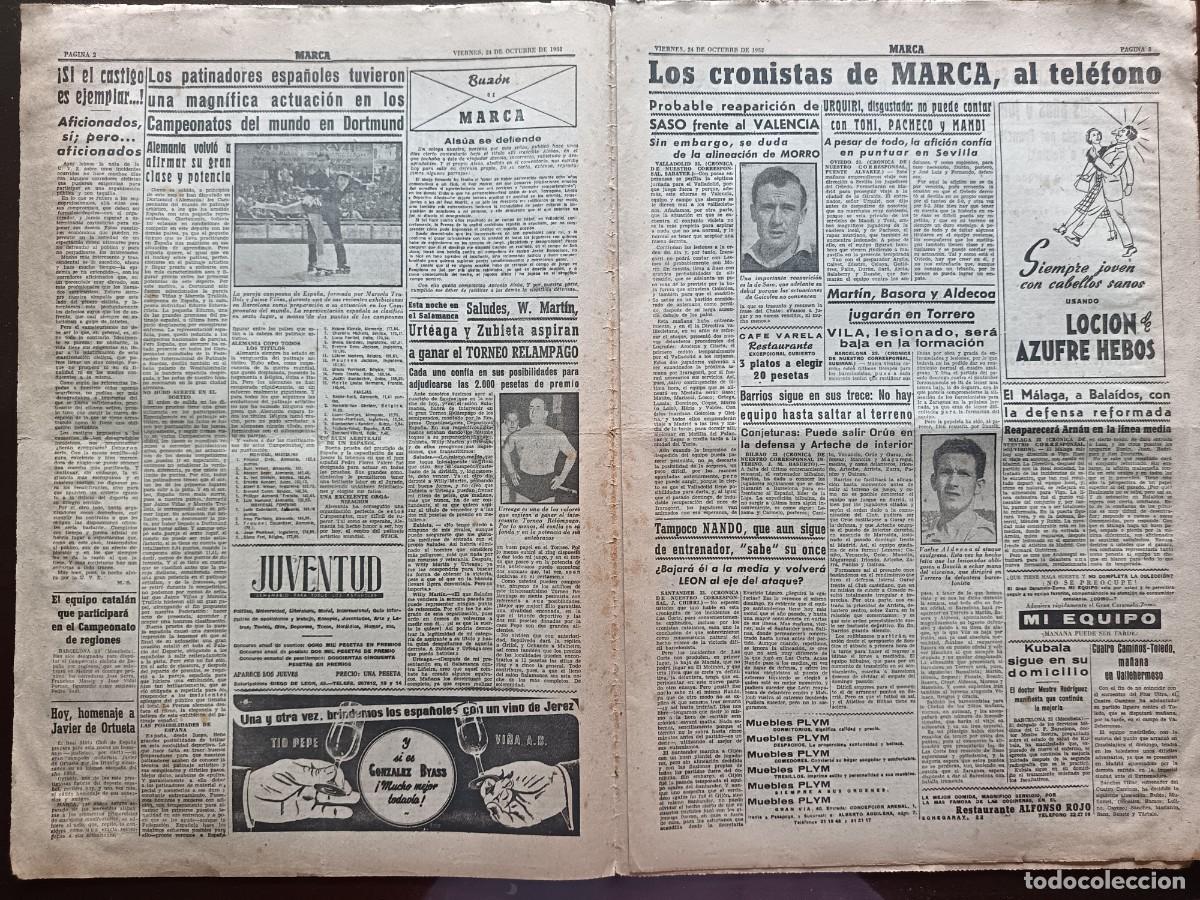 Coleccionismo deportivo: MARCA- N&Uacute;MERO-3190? - 1953 - Foto 2
