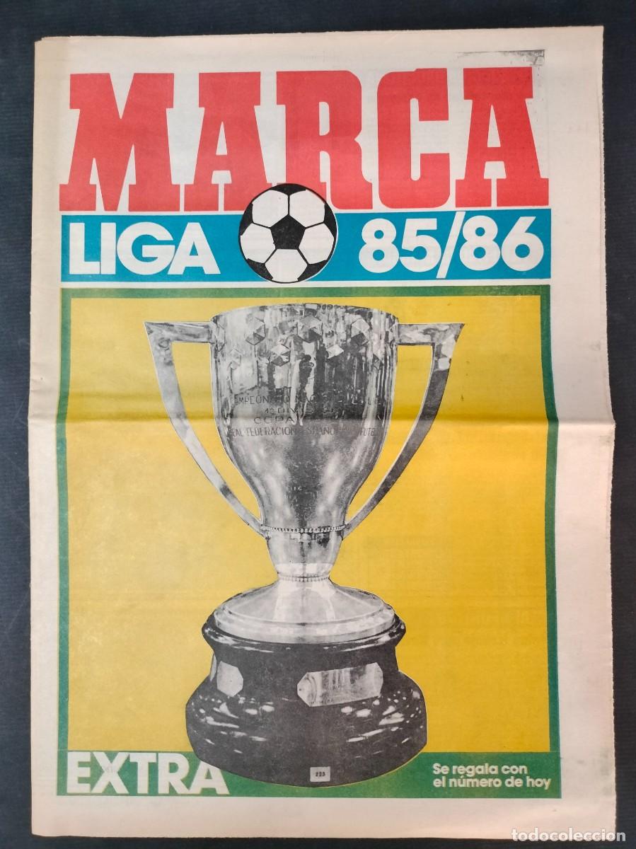 Sports collectibles: MARCA EXTRA LIGA 85/86 2 DE SEPTIEMBRE DE 1985 COMO NUEVO!!!