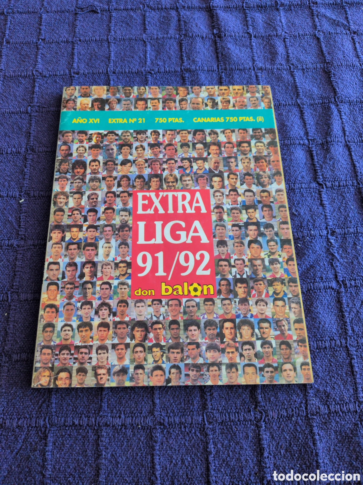 Coleccionismo deportivo: Revista Don Balon Extra Liga 91-92. Extra N&deg;21.