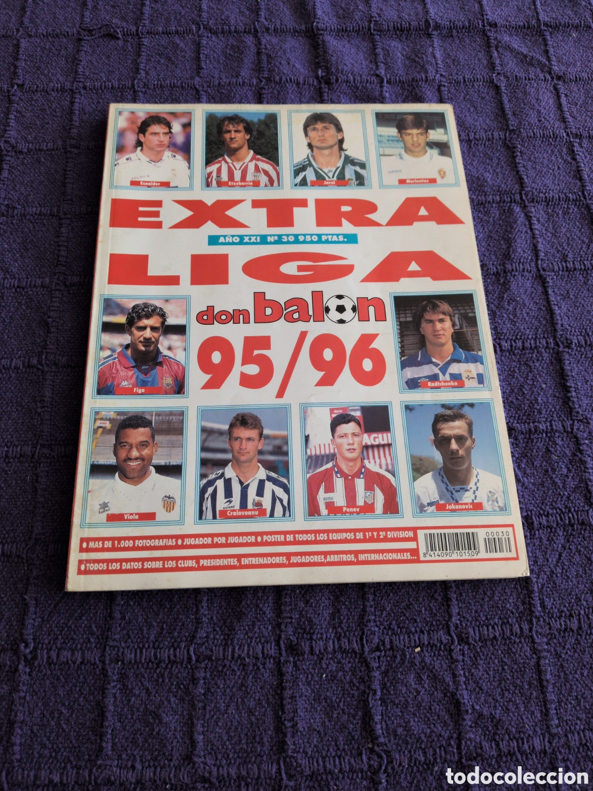 Coleccionismo deportivo: Revista Don Balon Extra Liga 95-96. Extra N&deg;30.
