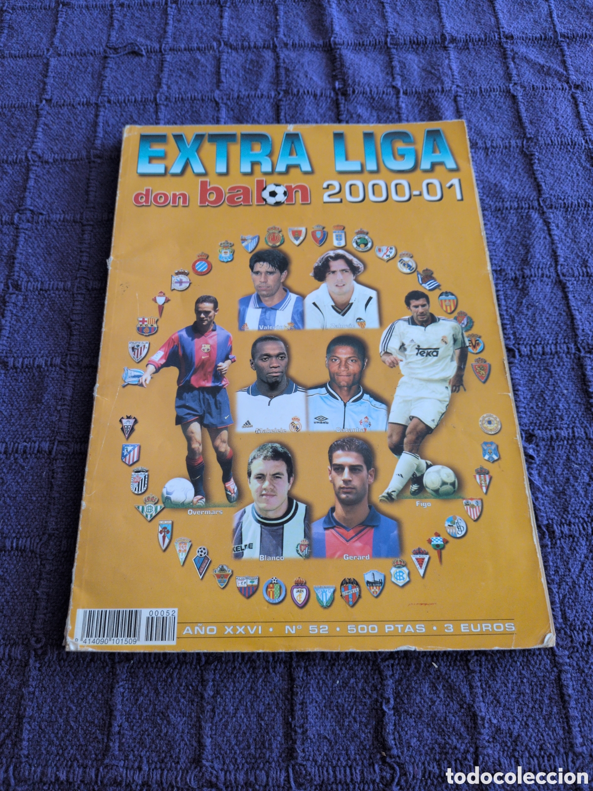 Coleccionismo deportivo: Revista Don Balon Extra Liga 2000-01. Extra N&deg;52.