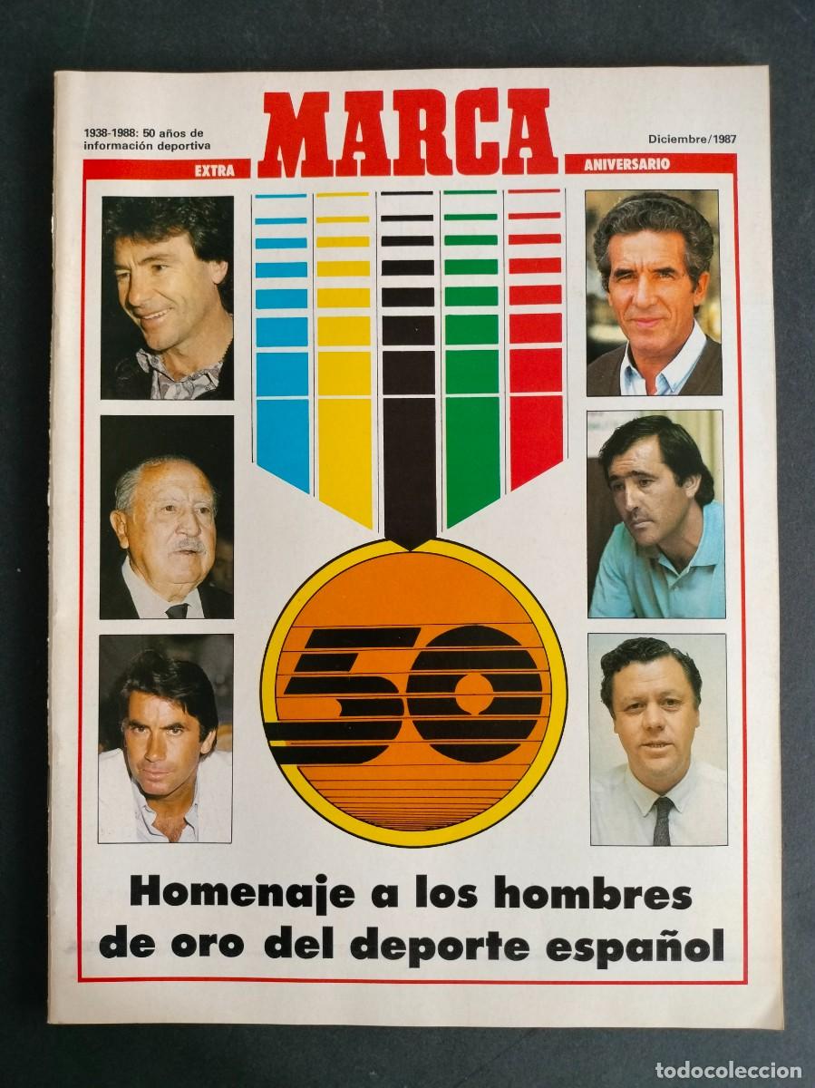 Sammelleidenschaft Sport: MARCA EXTRA ANIVERSARIO 50 A&Ntilde;OS 1938-1988 DICIEMBRE 1987 ESTADO DE KIOSCO!!!