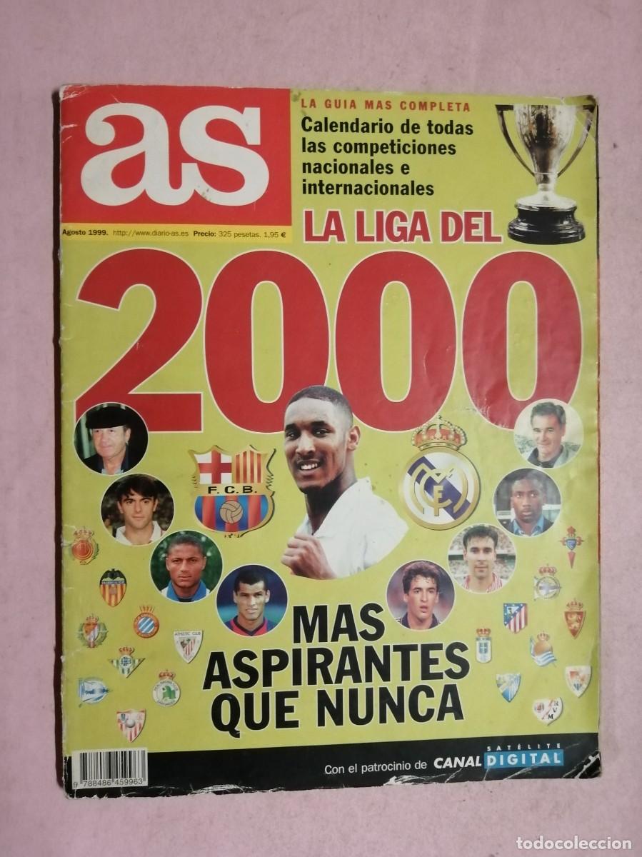Coleccionismo deportivo: GUIA AS. LA LIGA DEL 2000