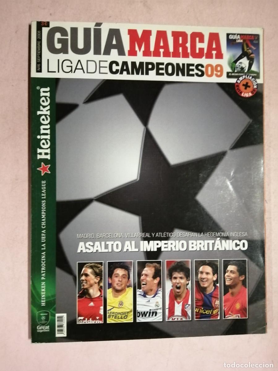 Coleccionismo deportivo: GUIA MARCA. LIGA DE CAMPEONES 2009