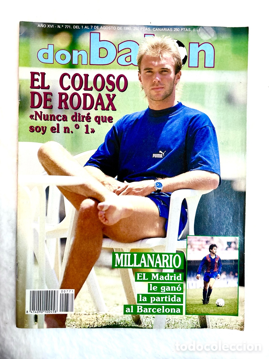 Coleccionismo deportivo: PERFECTA - REVISTA DON BAL&Oacute;N 771 - MARADONA - RODAX Barcelona - Atl&eacute;tico - Real Sociedad -