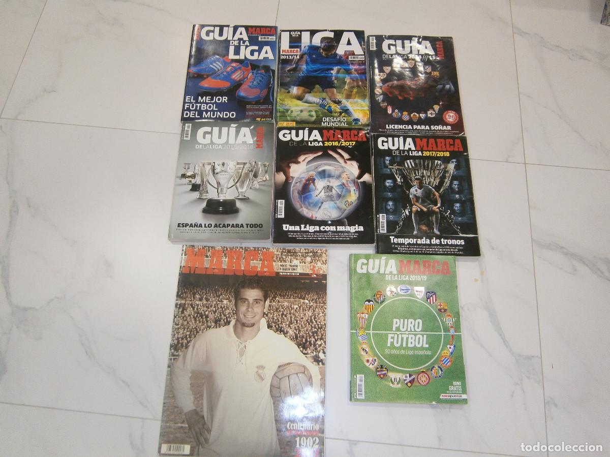 Coleccionismo deportivo: Gu&iacute;a MARCA de la Liga a&ntilde;os 2012 a 2020 y gu&iacute;a del centenario 1902-2002