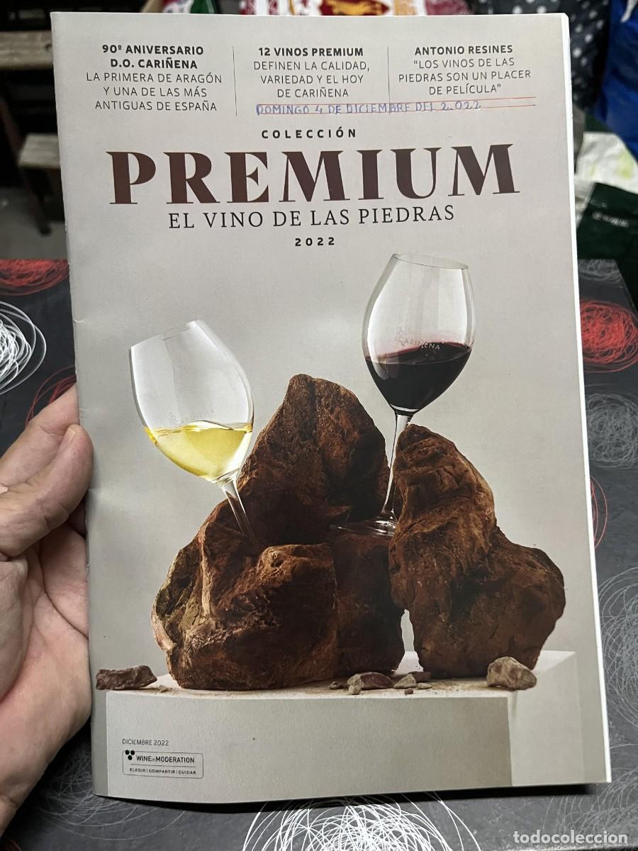 Coleccionismo deportivo: REVISTA PREMIUM EL VINO DE LAS PIEDRAS 2022 CARI&Ntilde;ENA COVINCA PANIZA MOLLEDA TORCAL