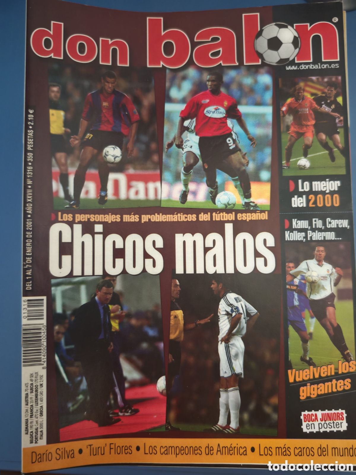 Coleccionismo deportivo: 60 revistas antiguas Don Bal&oacute;n