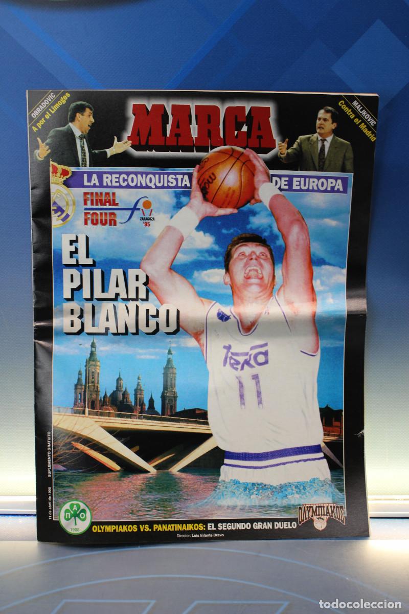 Coleccionismo deportivo: Baloncesto: Marca, Final Four Zaragoza'95.