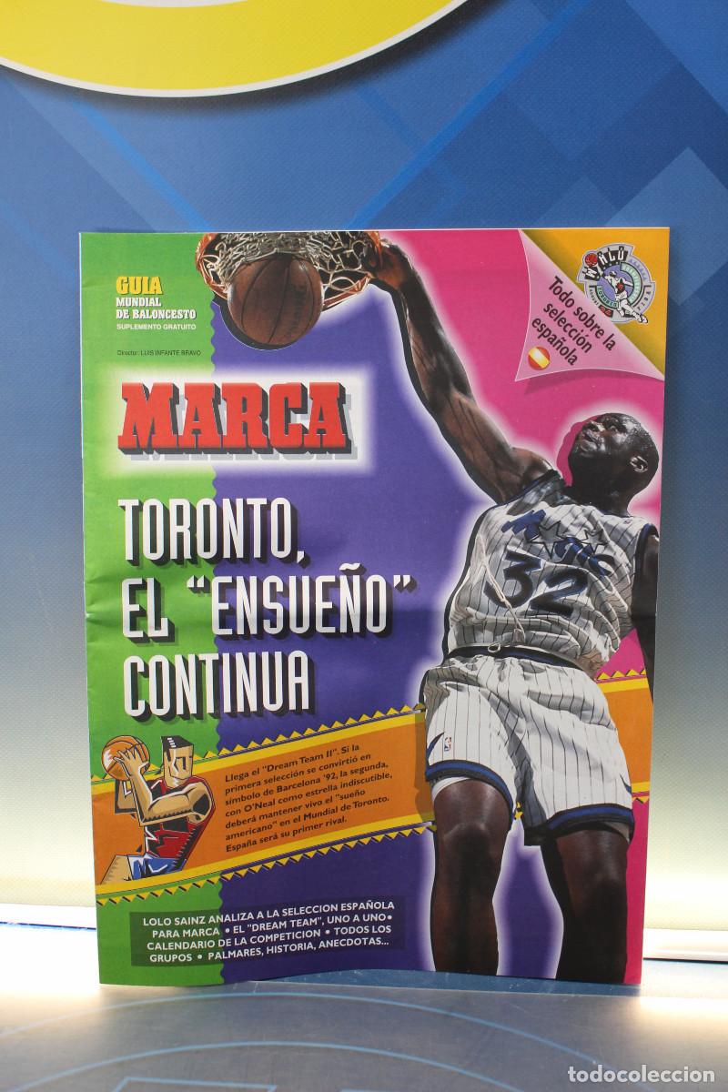Coleccionismo deportivo: Baloncesto: Marca, Gu&iacute;a Mundial Toronto'94.