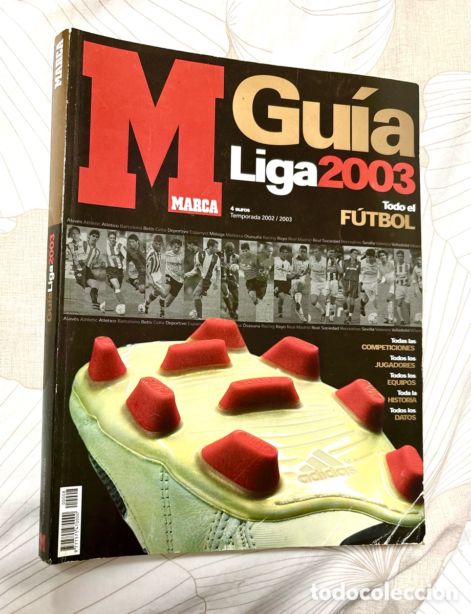 Coleccionismo deportivo: Gu&iacute;a MARCA de La Liga 2003 (Temporada 2002 / 2003) Vintage