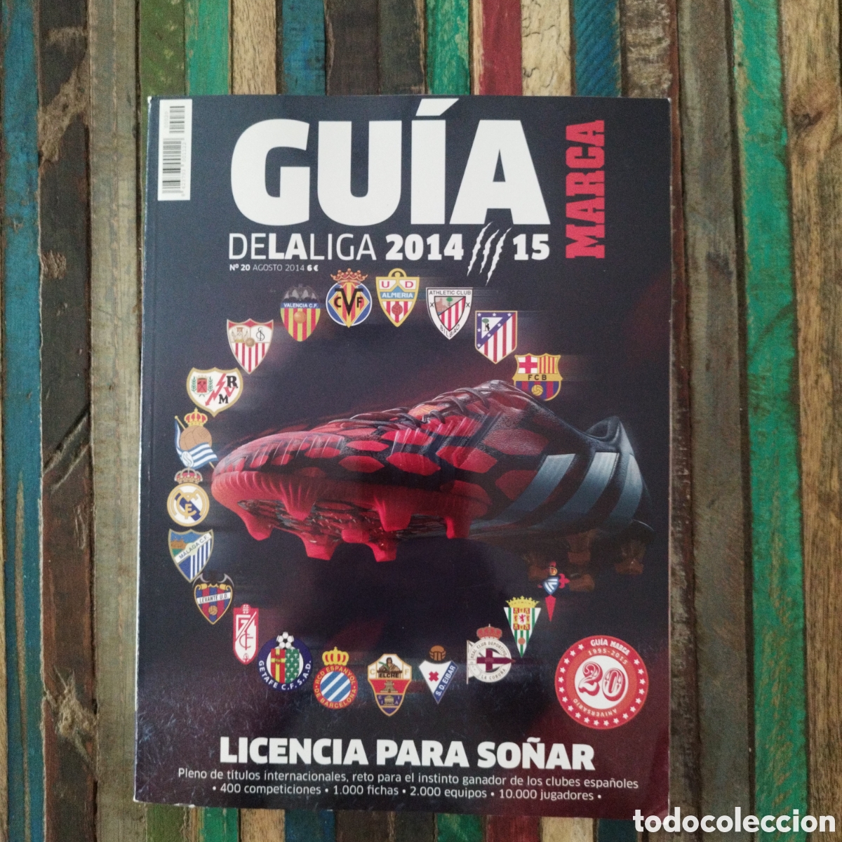 Coleccionismo deportivo: GUIA MARCA LIGA 2014 2015 EN BUEN ESTADO