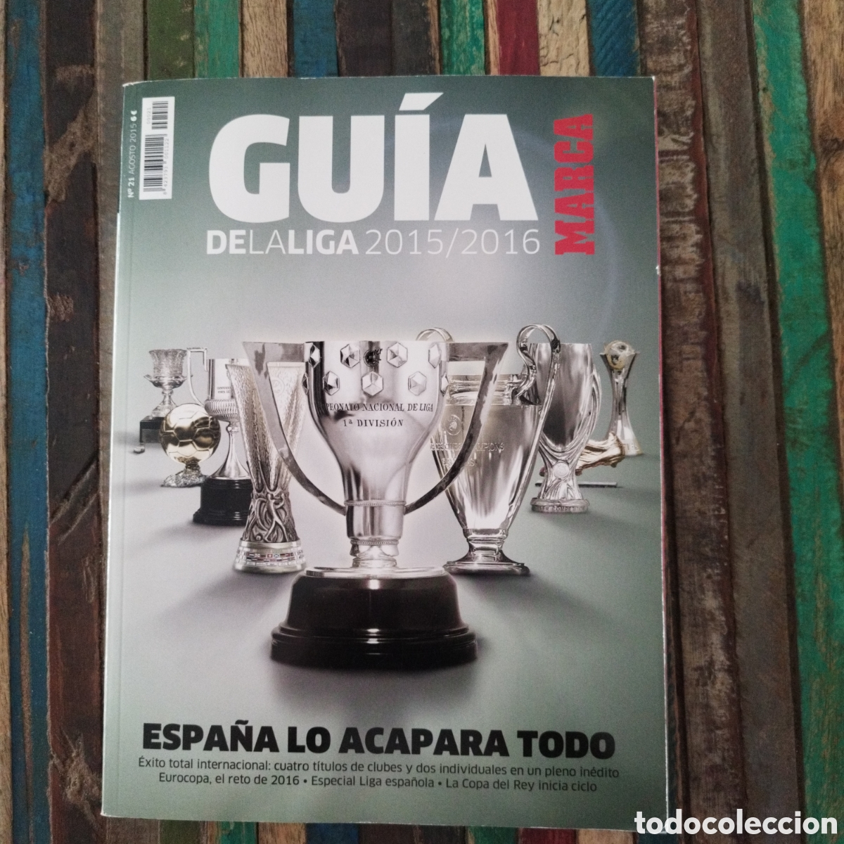 Coleccionismo deportivo: GUIA MARCA LIGA 2015 2016 EN BUEN ESTADO