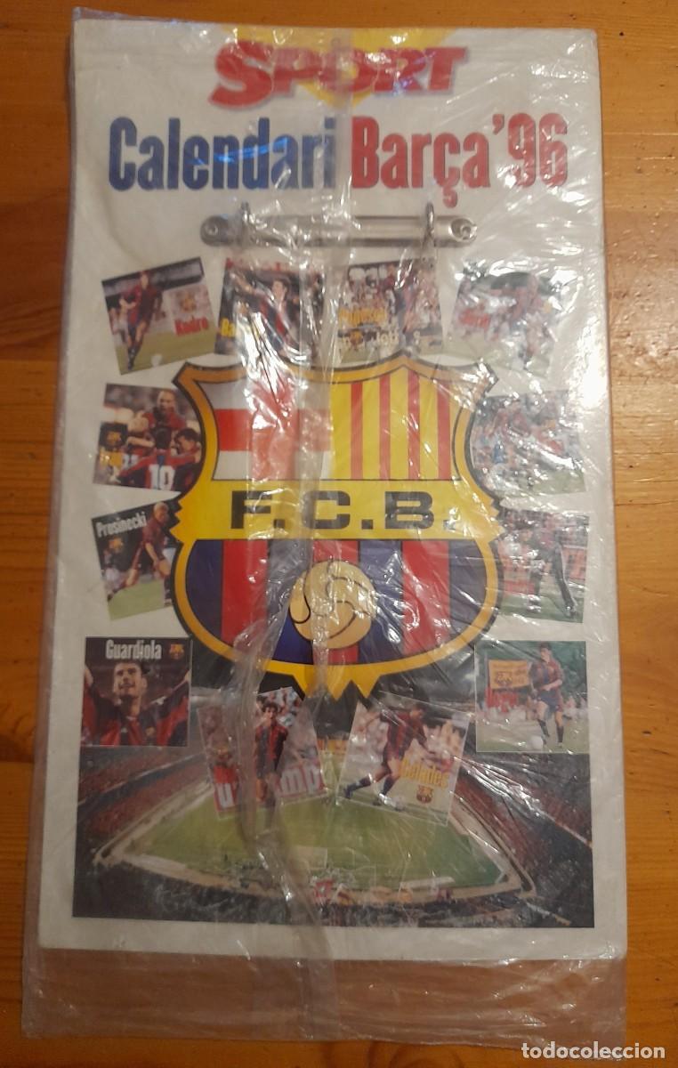 Collezionismo sportivo: Carpeta Portafichas Calendari Bar&ccedil;a 96 - Diario Sport - Con Envoltorio Original y Ficha de Kodro