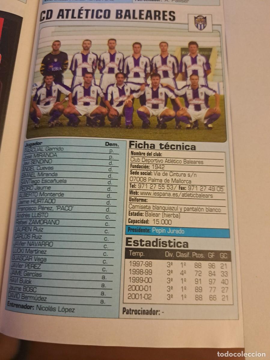 Sports collectibles: Foto plantilla y jugadores Don Bal&oacute;n 2002-03. CD Atl&eacute;tico Baleares