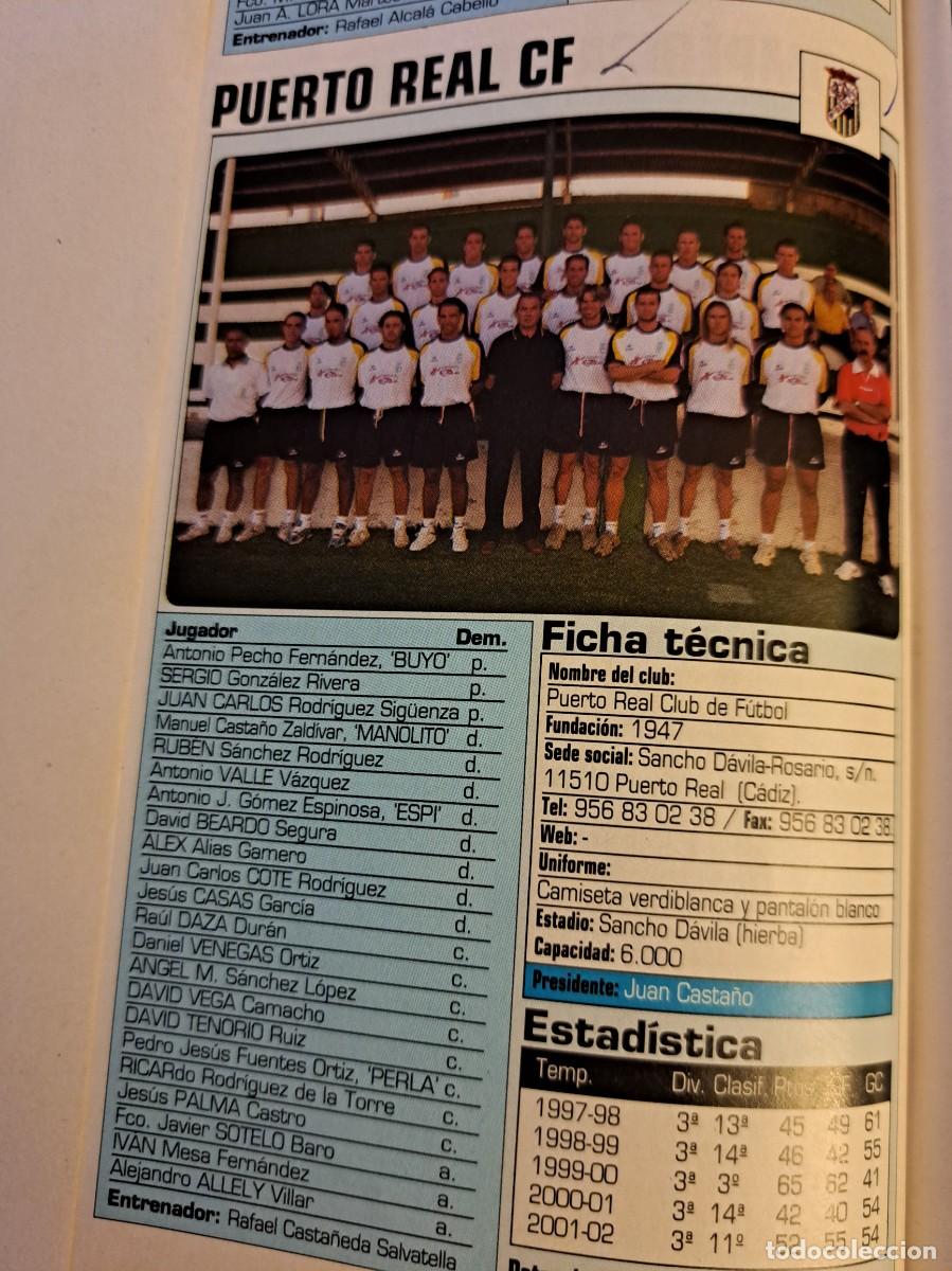Sports collectibles: Foto plantilla y jugadores Don Bal&oacute;n 2002-03. Puerto Real CF