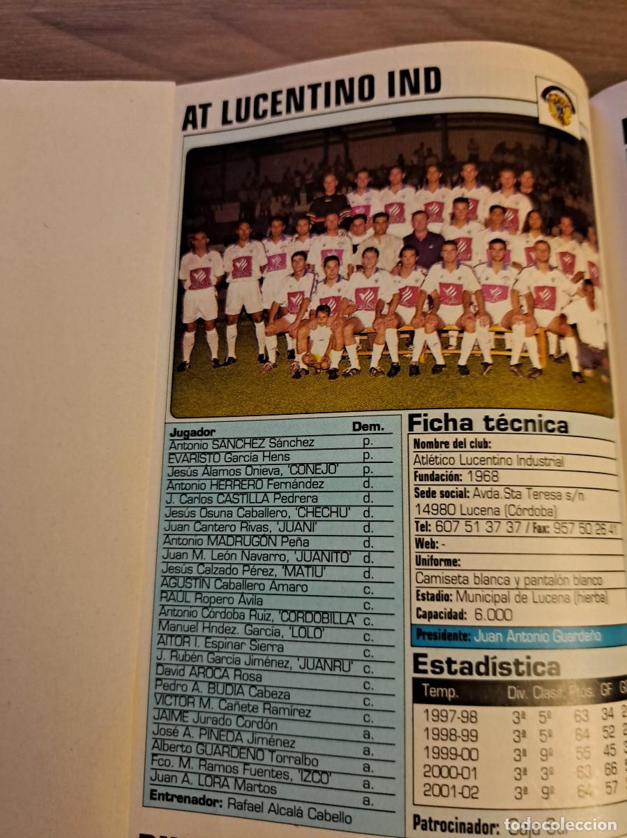 Sports collectibles: Foto plantilla y jugadores Don Bal&oacute;n 2002-03. Atl&eacute;tico Lucentino Industrial