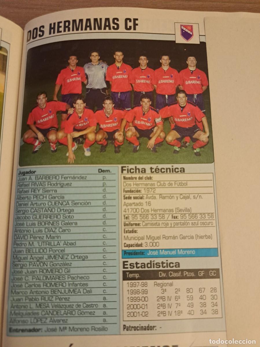 Sports collectibles: Foto plantilla y jugadores Don Bal&oacute;n 2002-03. Dos Hermanas CF