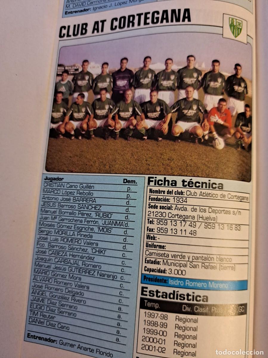 Sports collectibles: Foto plantilla y jugadores Don Bal&oacute;n 2002-03. Club Atl&eacute;tico Cortegana