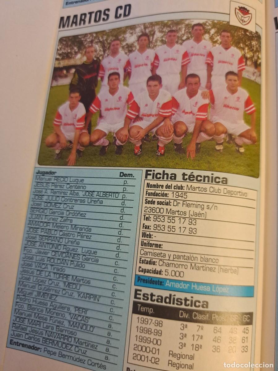 Coleccionismo deportivo: Foto plantilla y jugadores Don Bal&oacute;n 2002-03. Martos CD